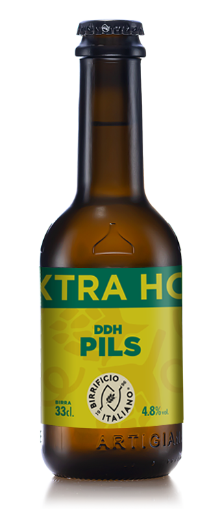 Etichetta birra Extra Hop Birrificio Italiano