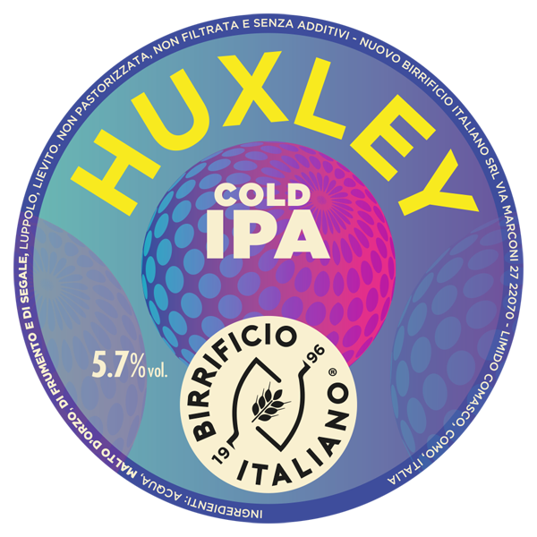 Bollo spina HUXLEY Birrificio Italiano