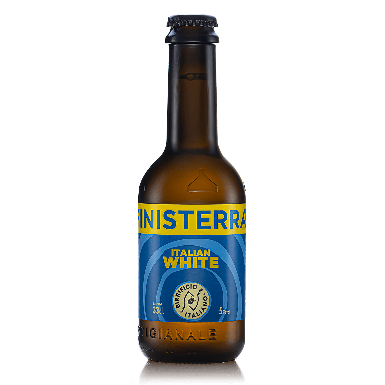 Birra artigianale Finisterrae bottiglia 33 cl Birrificio Italiano fronte