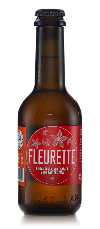 Fleurette beer bottle