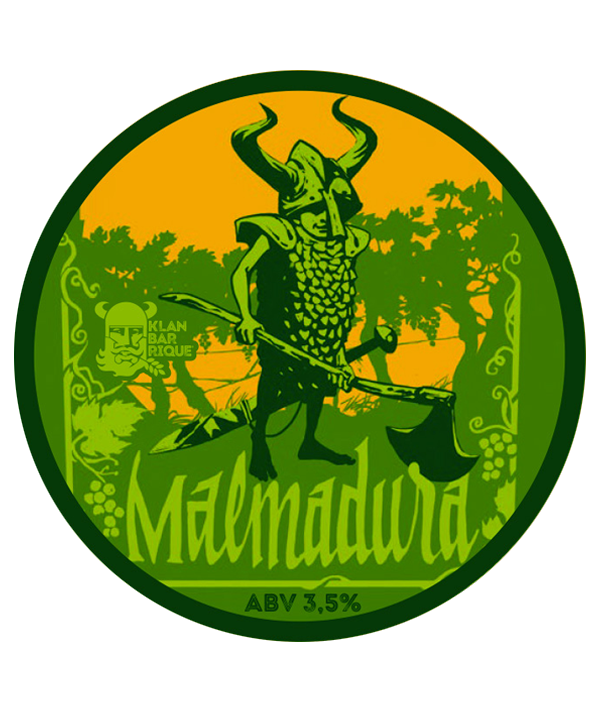 Birra Malmadura etichetta