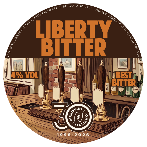 Birra artigianale LIBERTY BITTER Birrificio Italiano