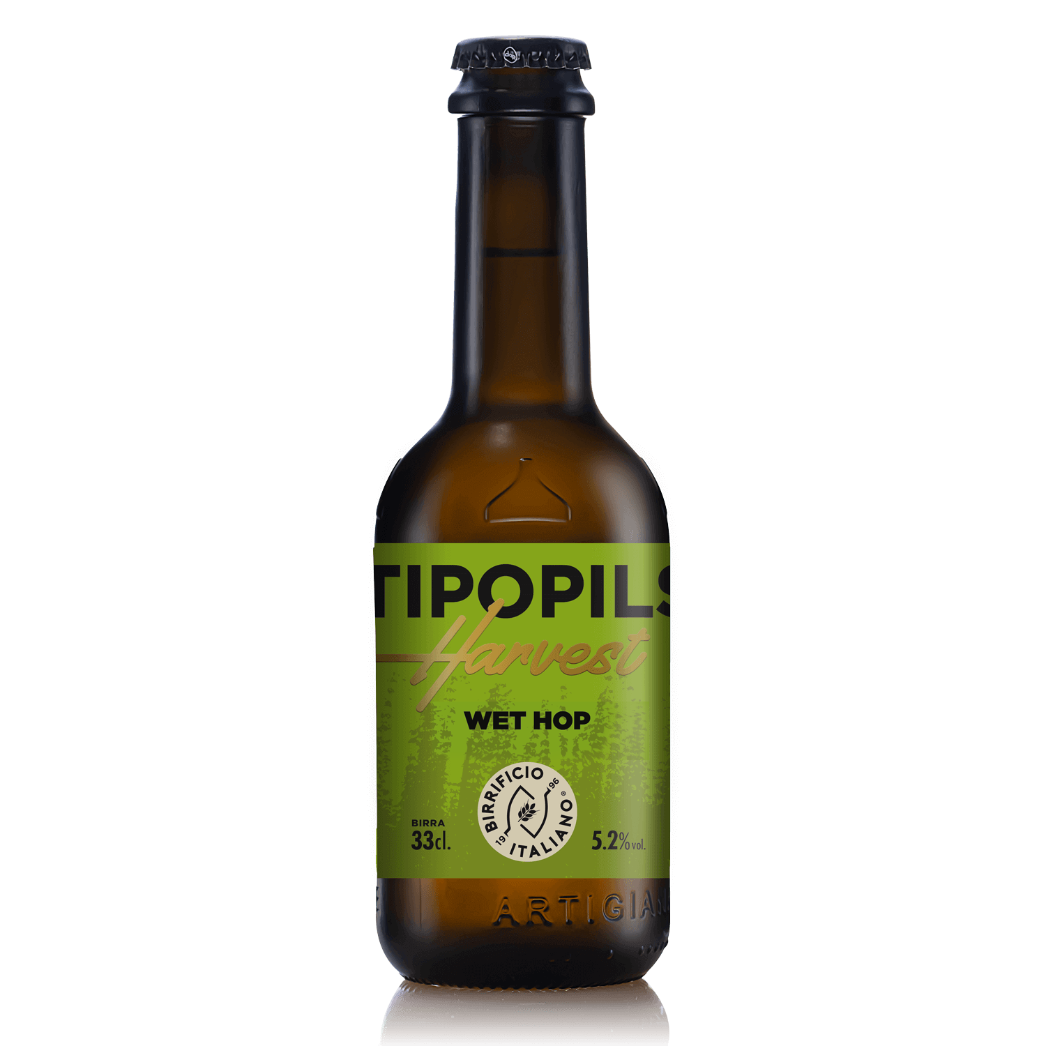 Tipopils 33 cl bottle front Birrificio Italiano