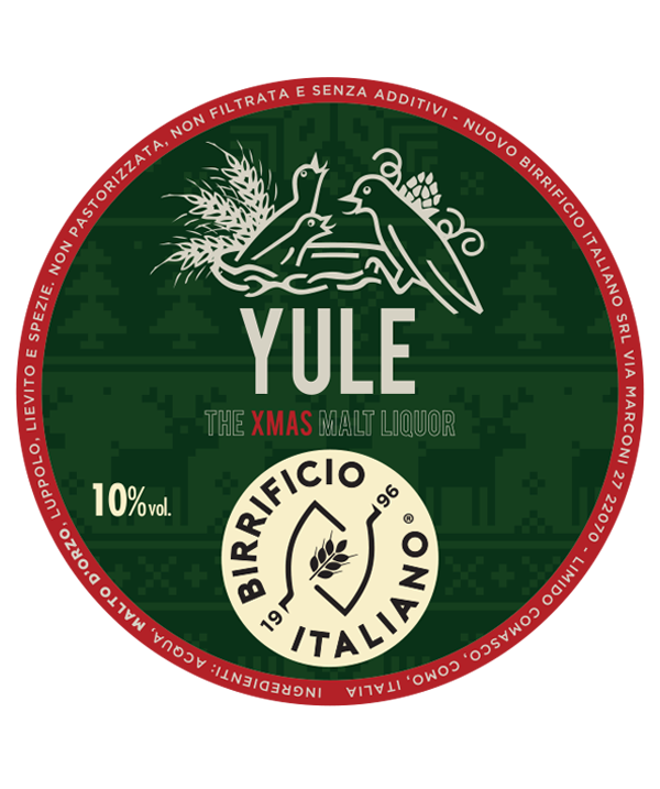 YULE - 75 cl Bottle beer stamp