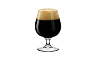 Snifter beer glass