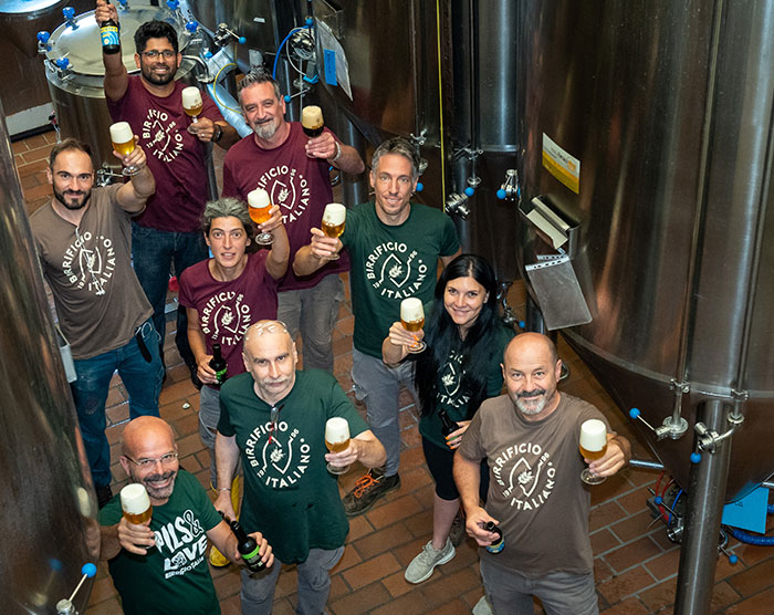 Il team di Birrificio Italiano