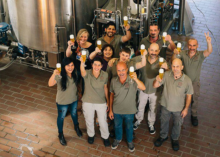 Il team di Birrificio Italiano