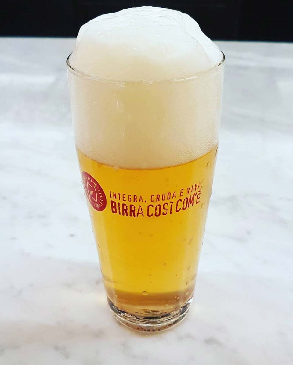 Bicchiere di birra Birrificio Italiano